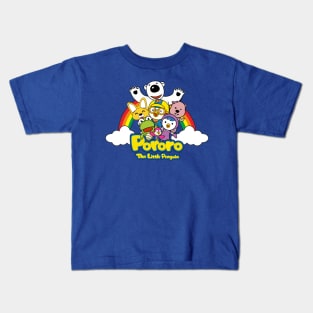 Pororo The Little Penguin Kids T-Shirt